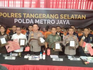 Polres Tangerang Selatan (Tangsel) Berhasil Bongkar Pabrik Tembakau Sintetis di Bekasi